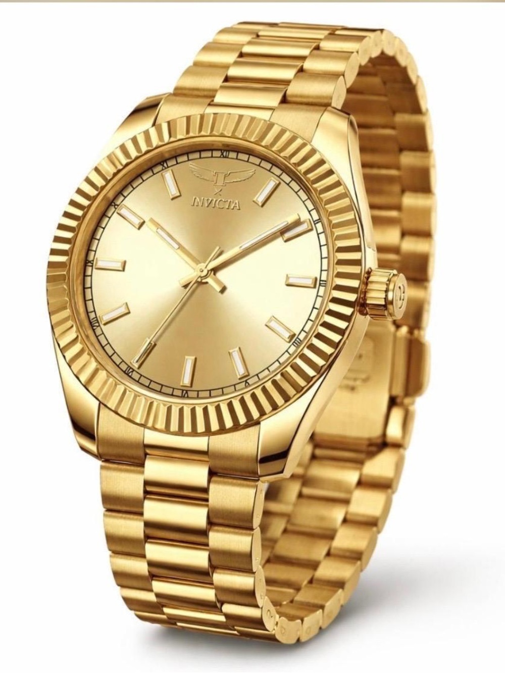 Invicta Specialty Gold-Tone Stainless Steel Bracelet Watch 40mm